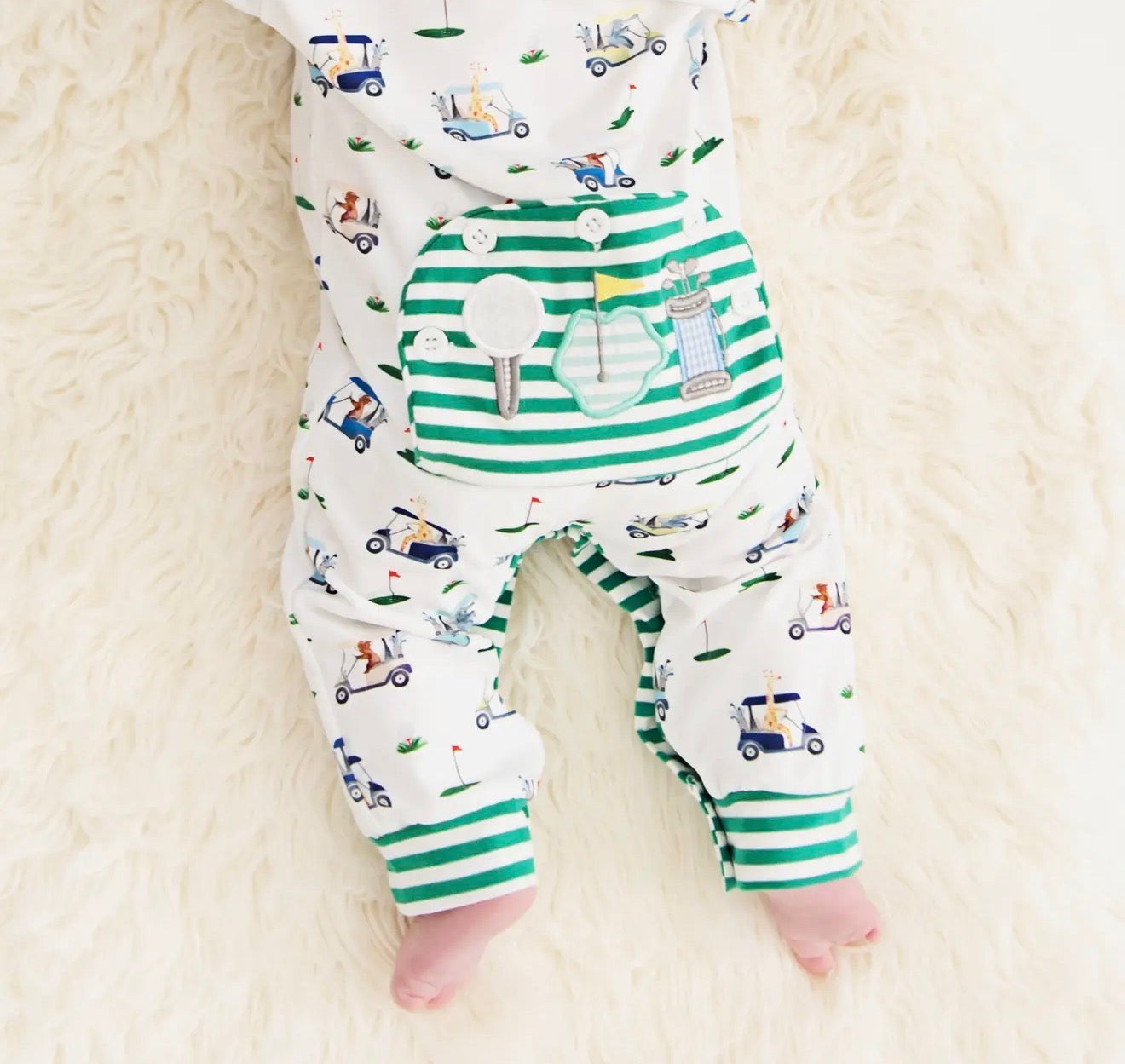 Boys Fairway Golf Romper