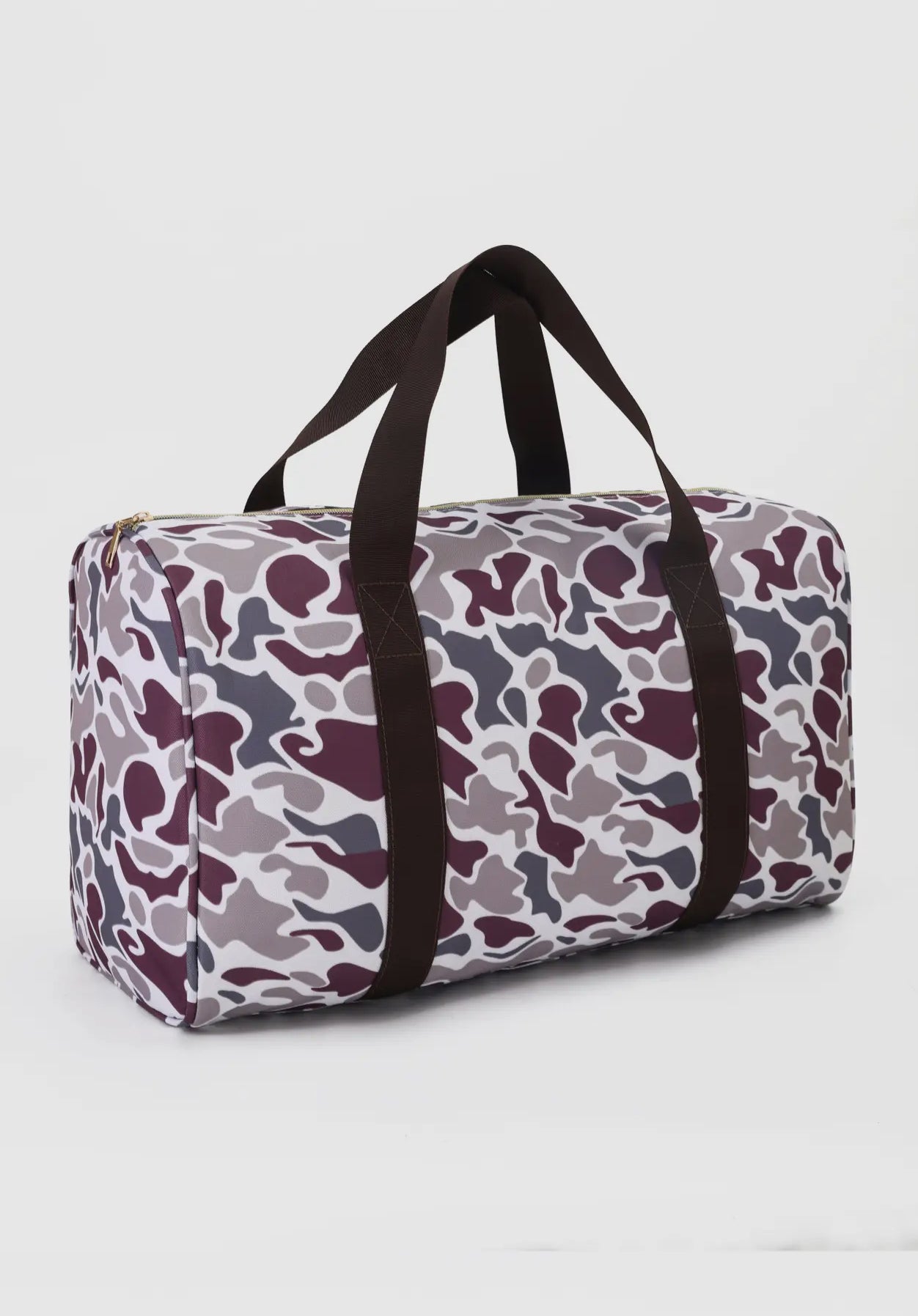 Camo Print Duffel Bag
