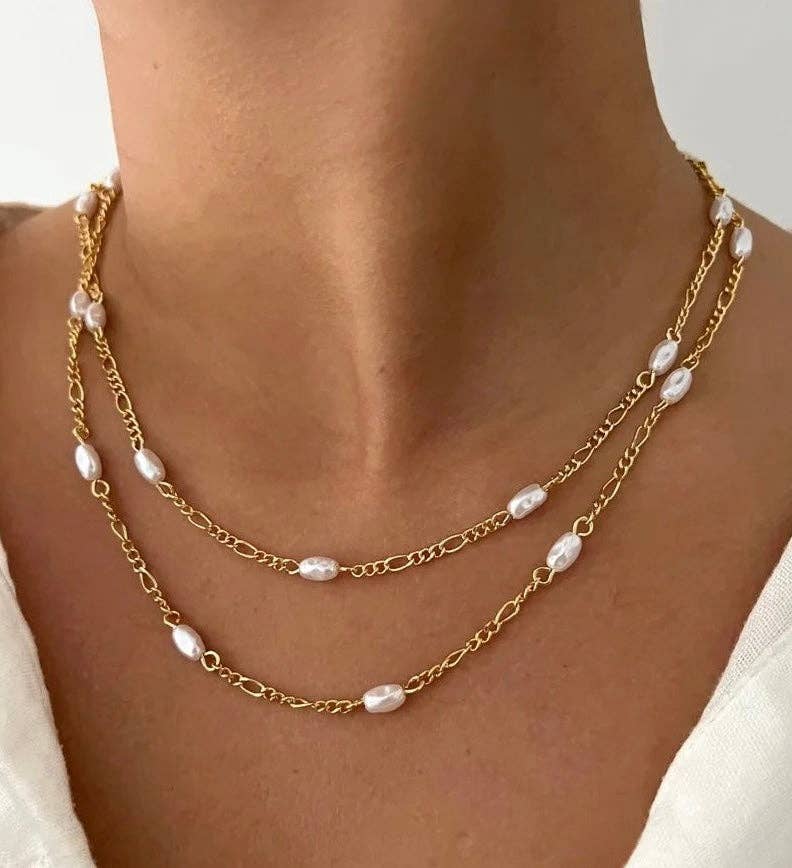 Pearl Figaro Necklace