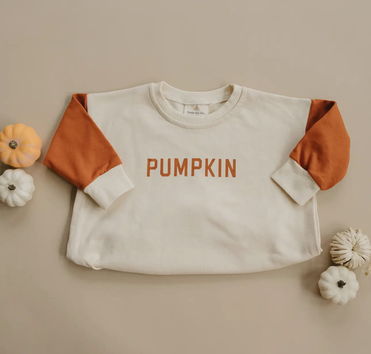 “Pumpkin” Sweatshirt Romper