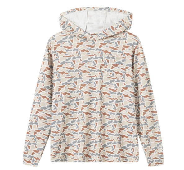 Kids Woodland Camo Bamboo Hoodie