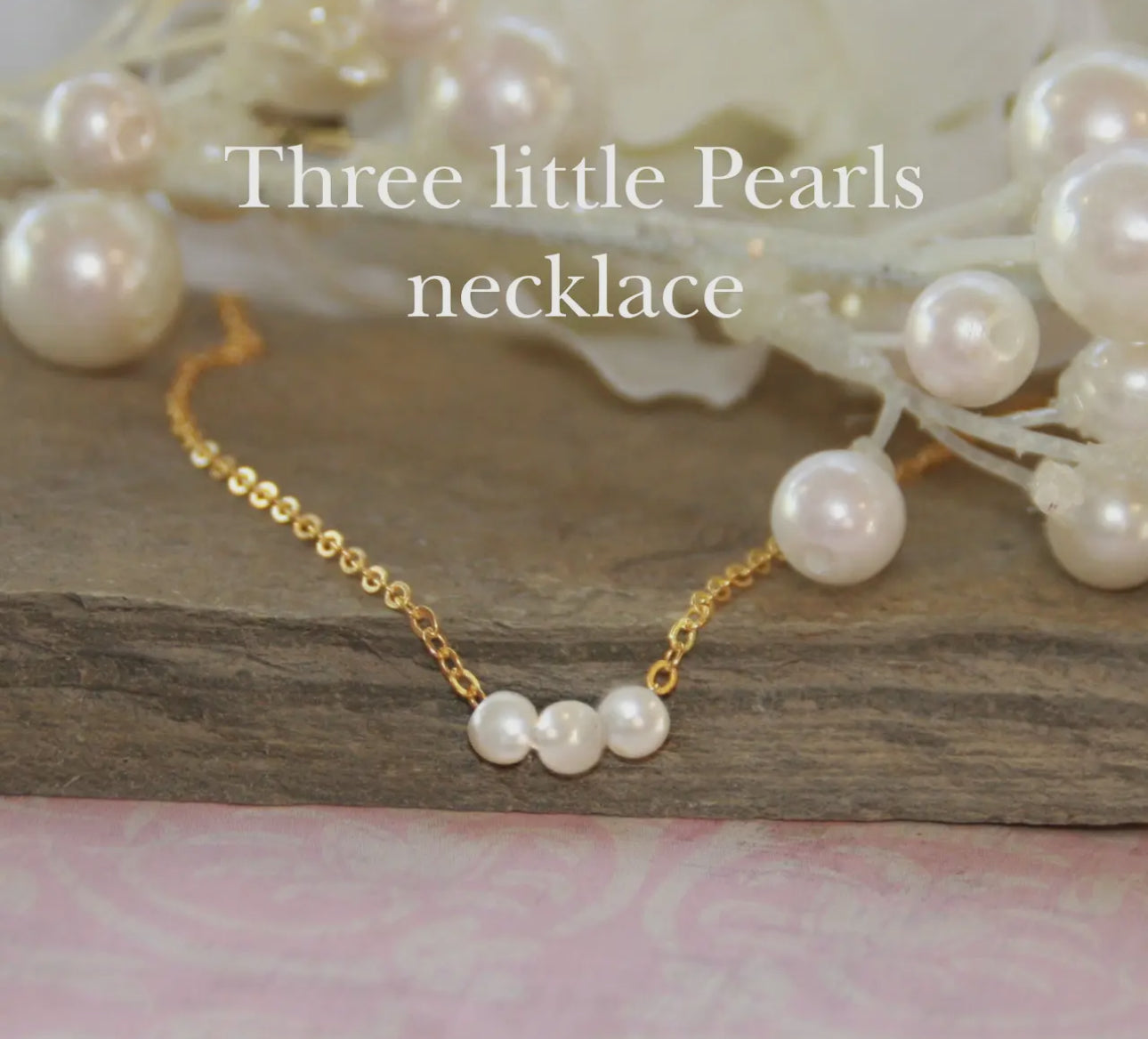 Three Little Pearls So Sweet Necklace