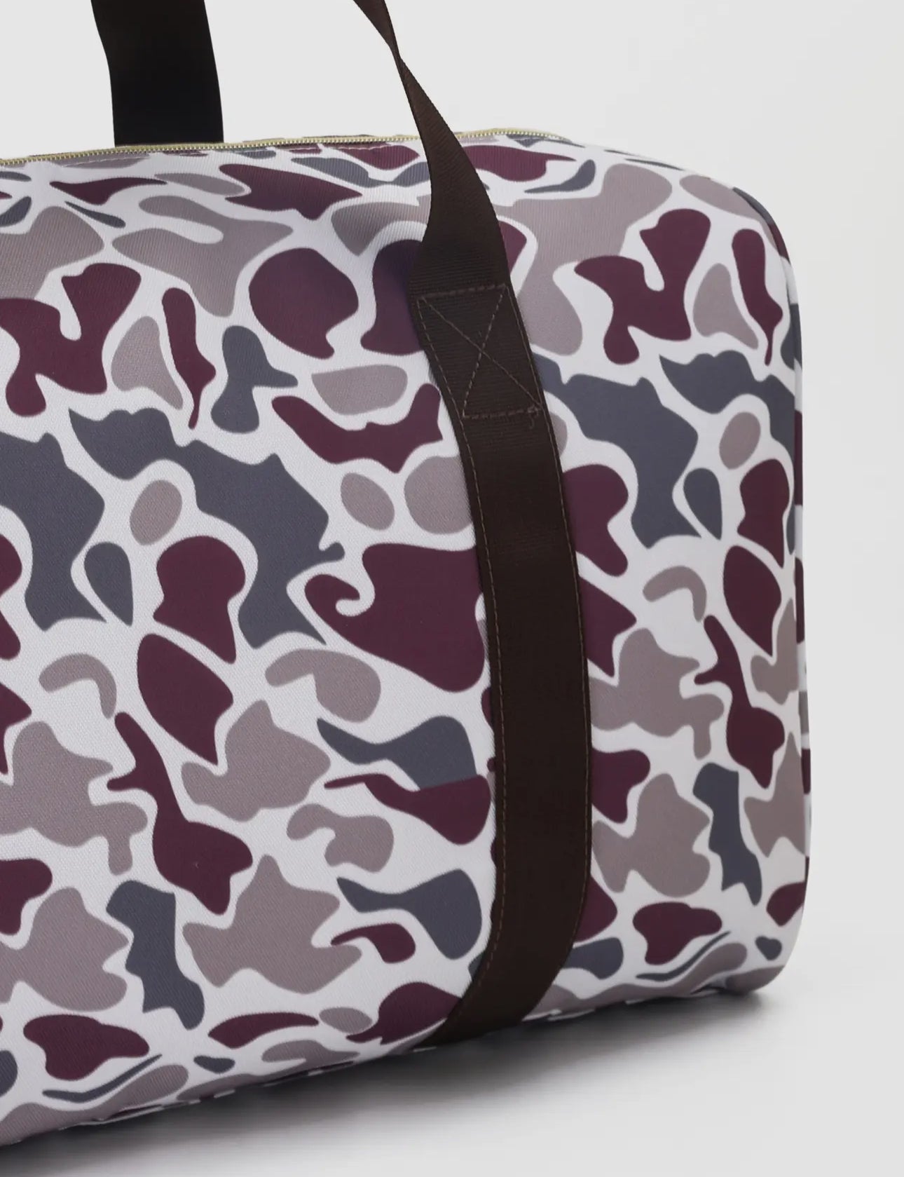 Camo Print Duffel Bag