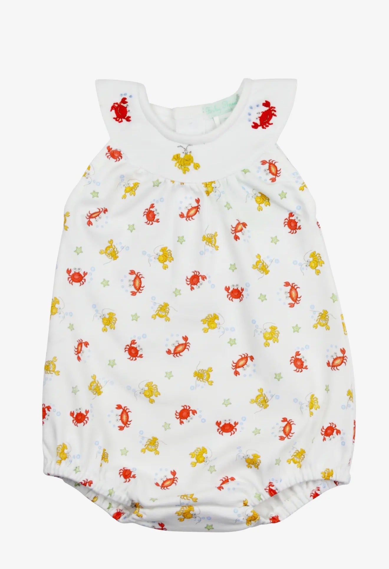 Lobster and Crabs Baby Girl Romper
