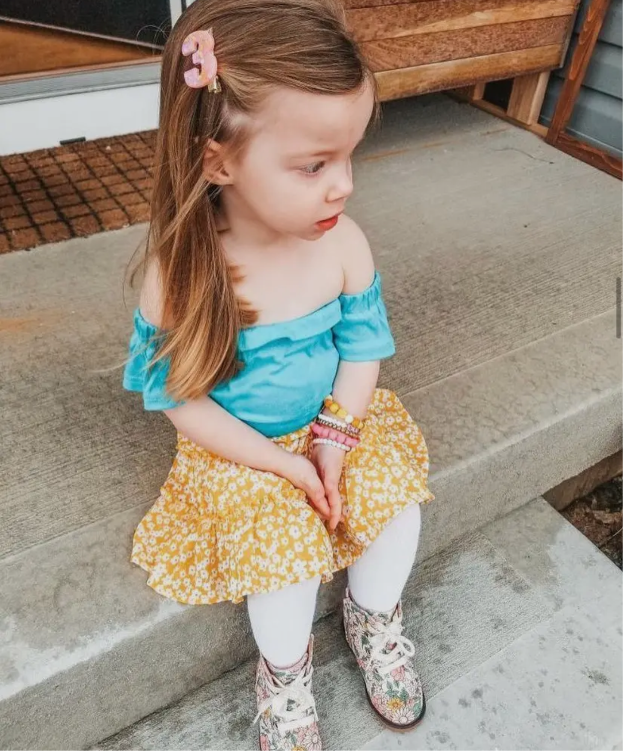 Birthday “Number”- Hair Clips