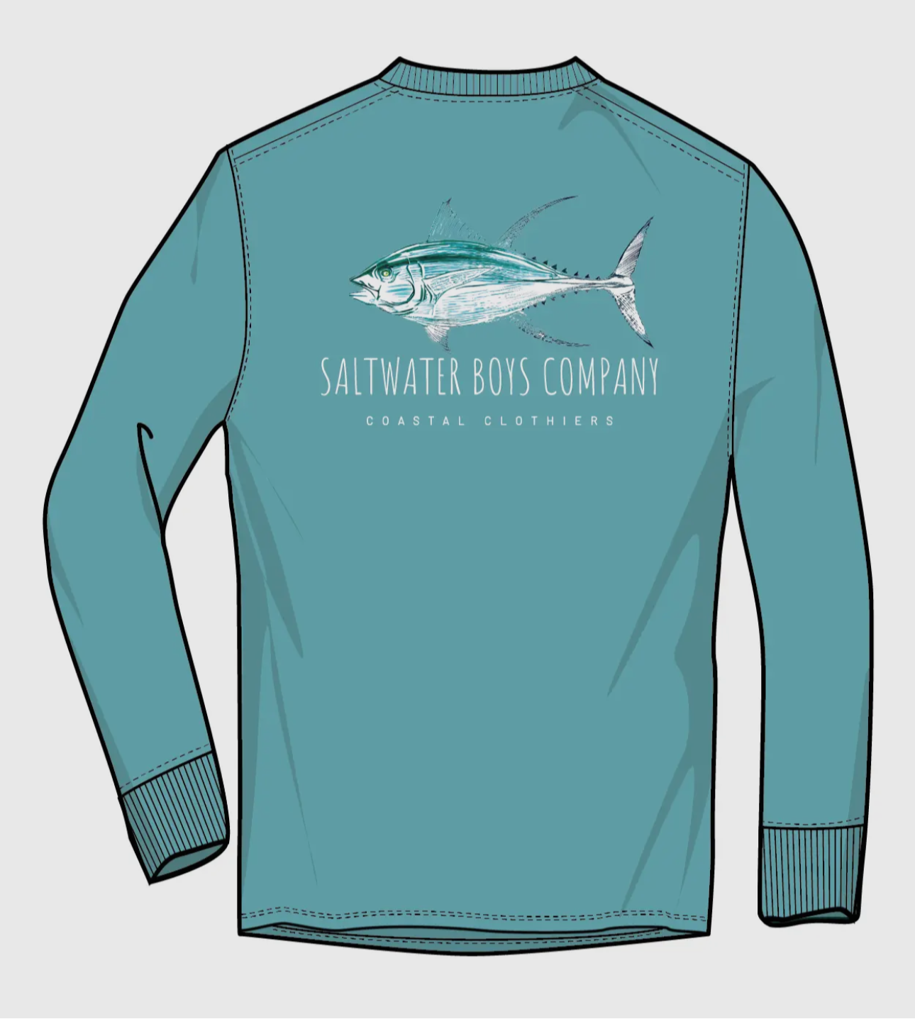 Boys “Tuna” Long Sleeve Graphic Tee
