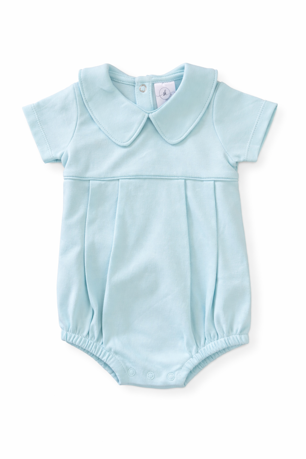 Pleated Bubble Short Sleeve