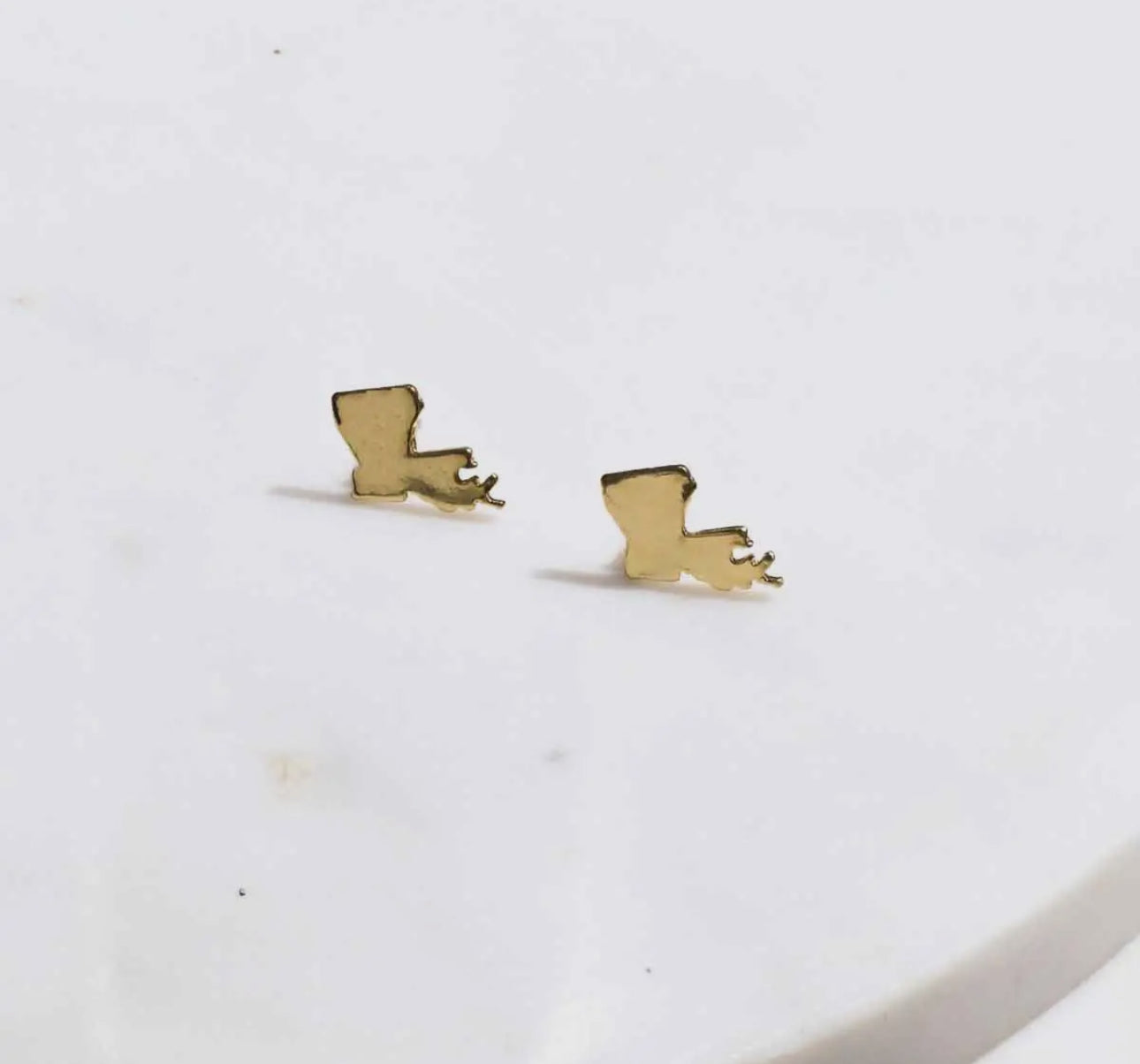 Louisiana State Studs Gold 0.5"