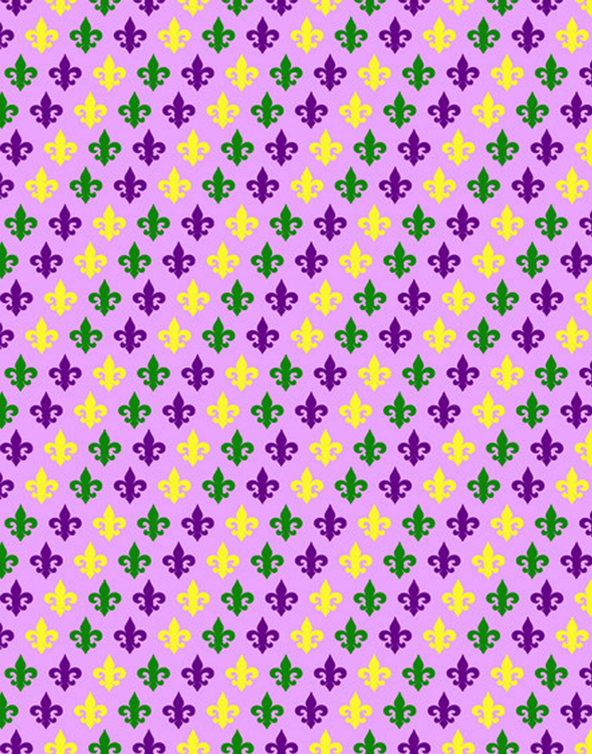 The Fleur de Lis Polo - Purple
