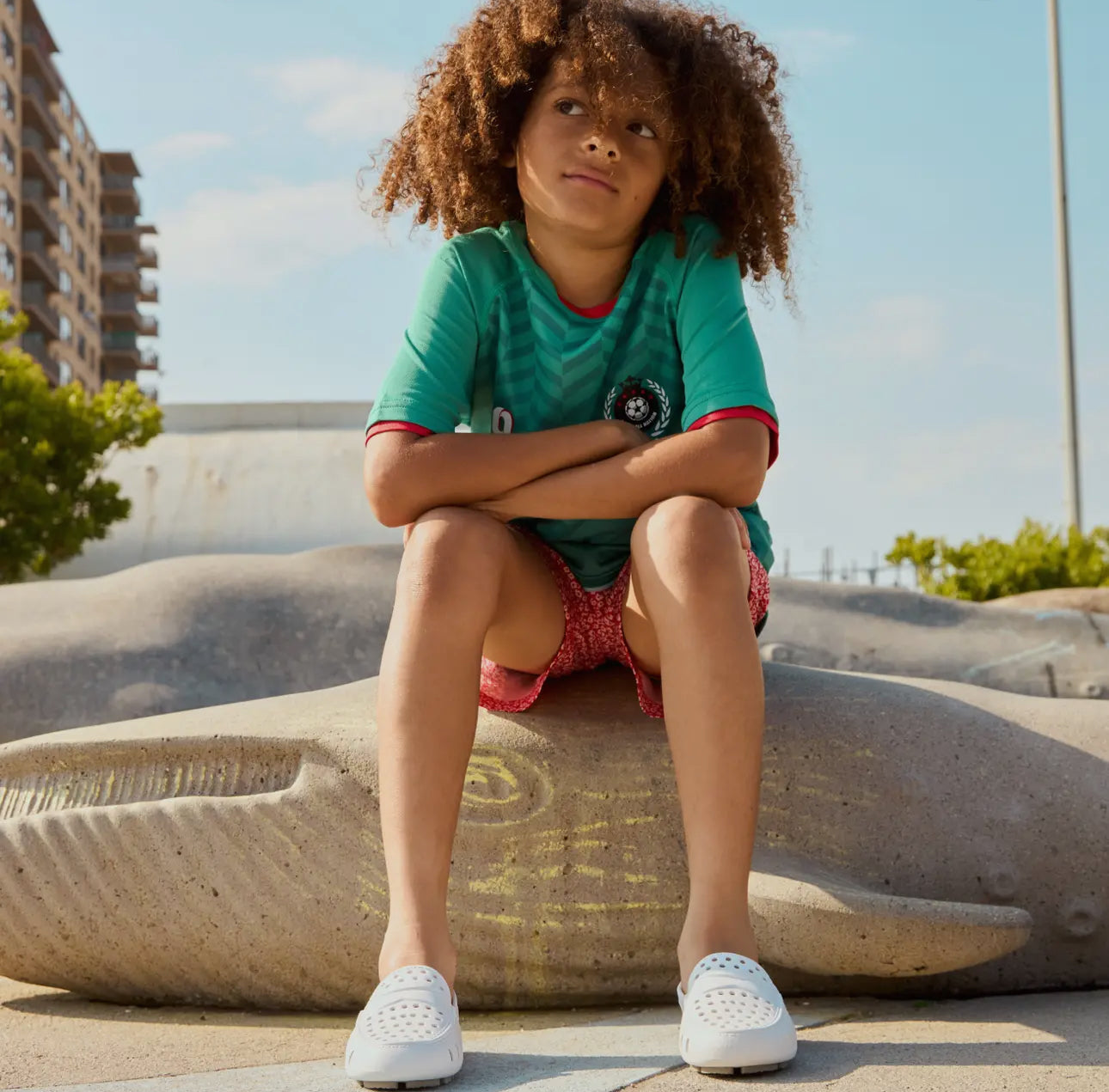 Prodigy Driver Bright White/Harbor Mist
Gray - Kids