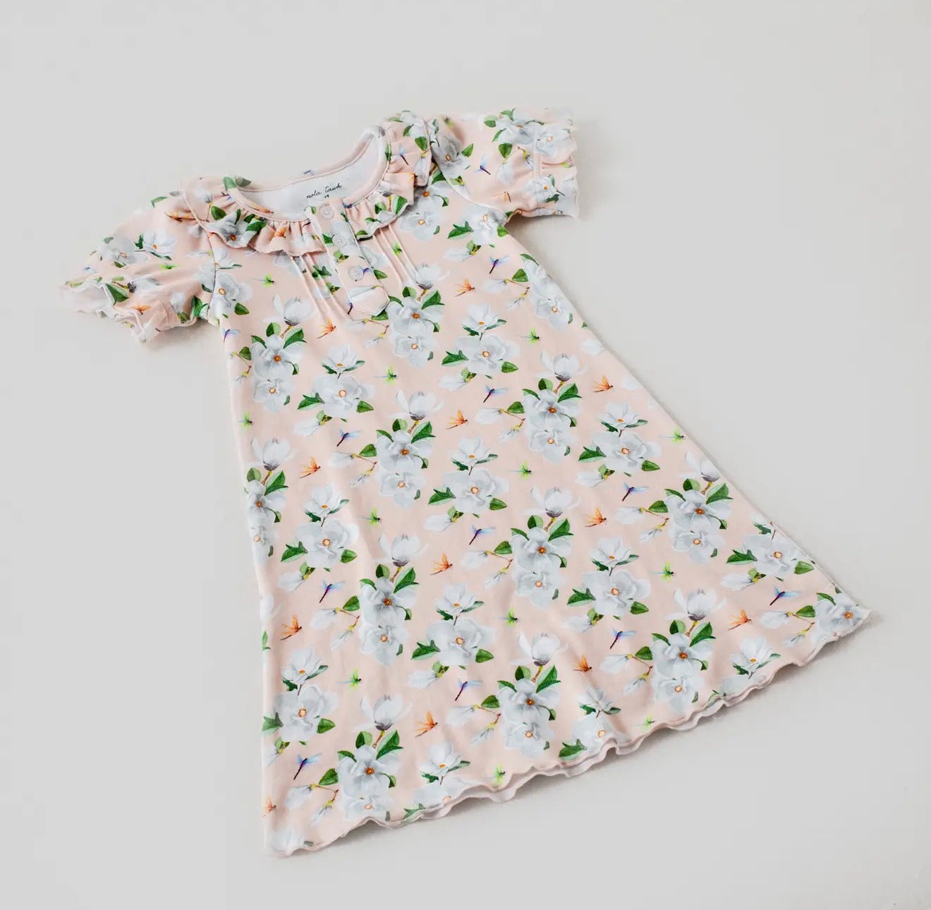 Pink Magnolia Organic Cotton Play Dress