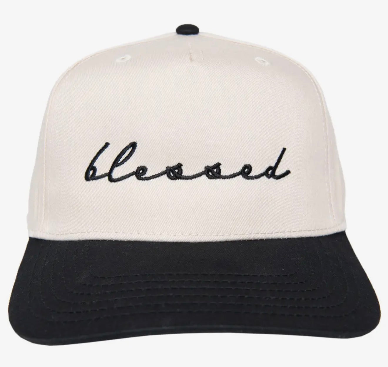 Blessed (Cursive) Two-Toned
Vintage Hat