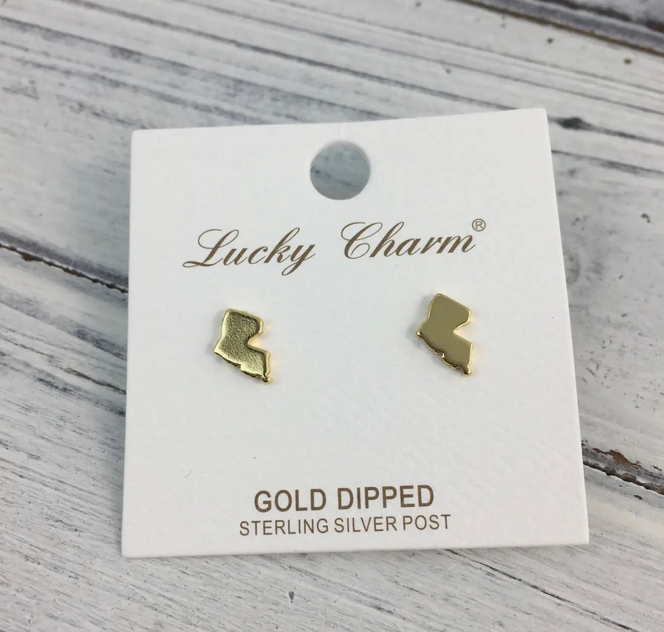 Tiny Louisiana State Post Earrings