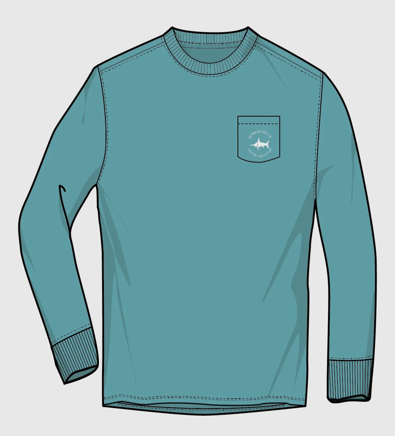 Boys “Tuna” Long Sleeve Graphic Tee