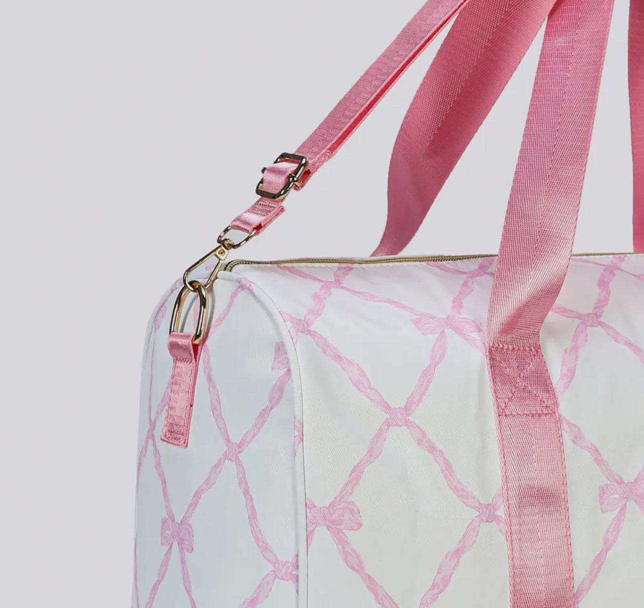 Bow Printed Duffel Bag