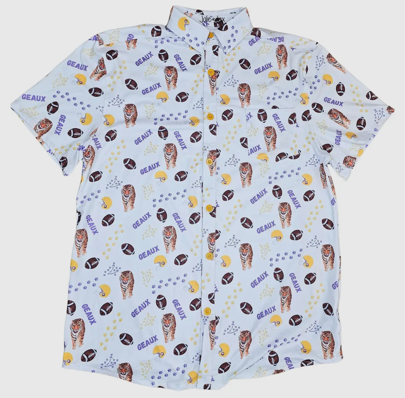 Tiger Game Day Men's Button Down *Preorder*