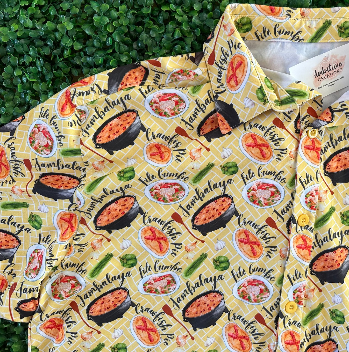 Men’s Gumbo Button Up