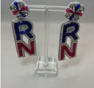 "Registered Nurse"- Earrings