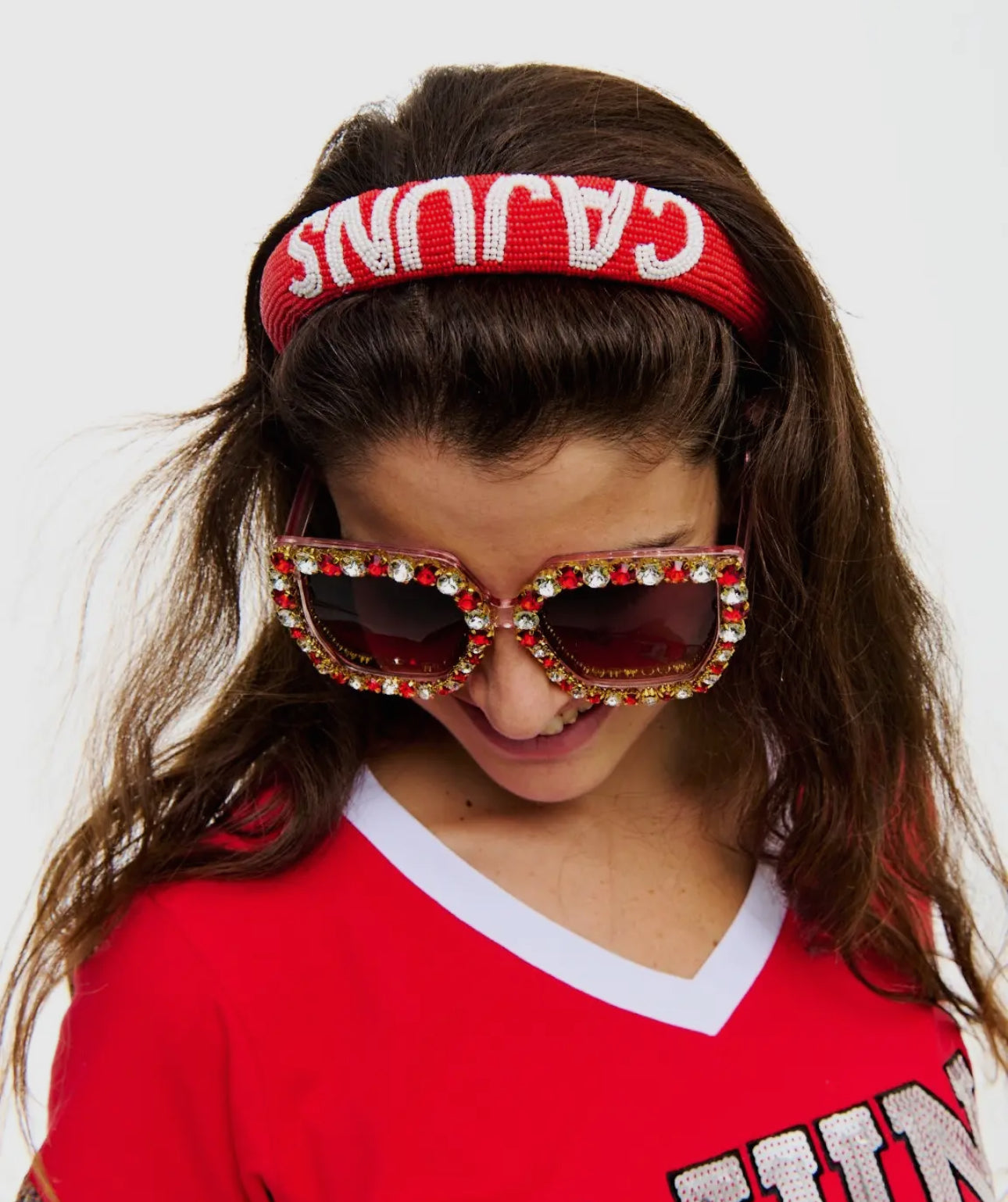 Beaded "Cajuns" Headband