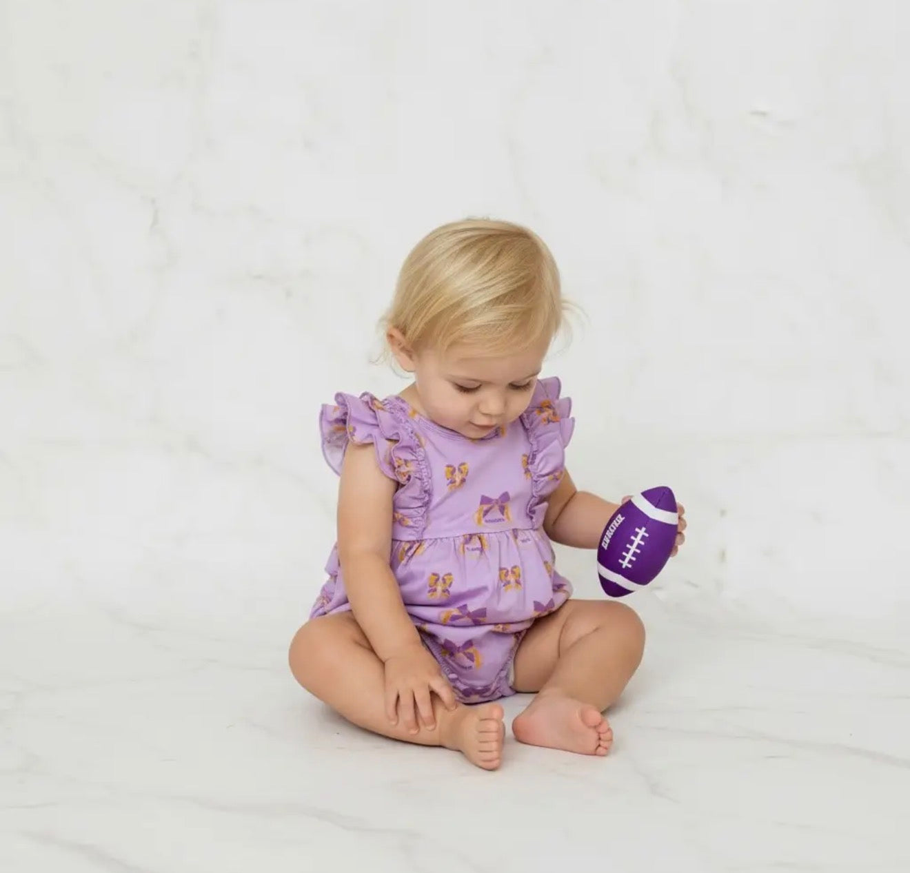 Geaux Girl Timeless Ruffle Bubble | Gameday