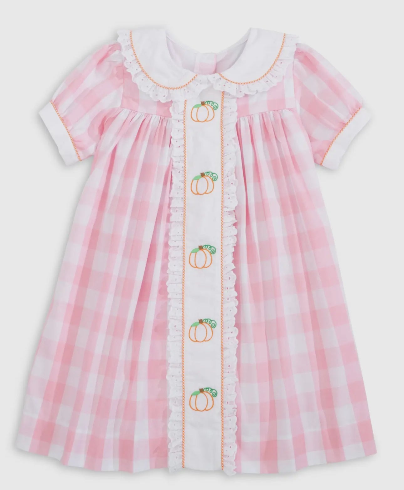 Proper Pumpkins Gingham- Pink