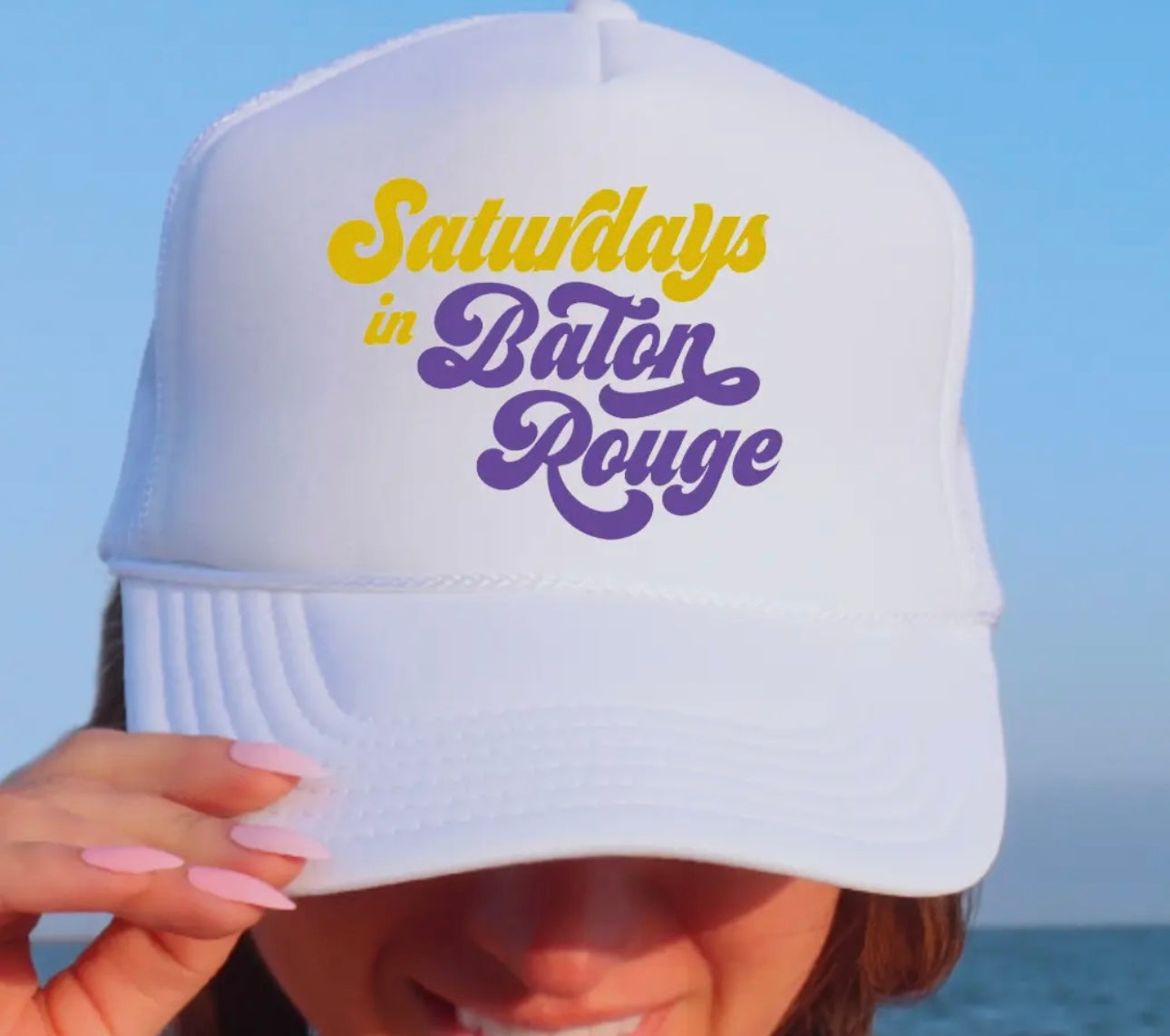 "Saturdays in Baton Rouge" Baseball Cap