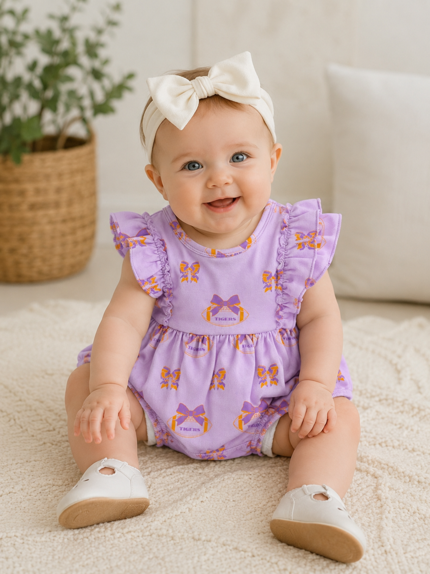 Geaux Girl Timeless Ruffle Bubble | Gameday