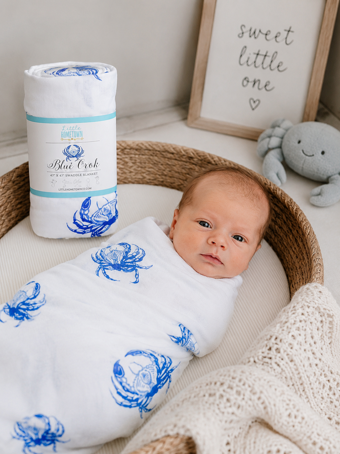 Blue Crab Swaddle
