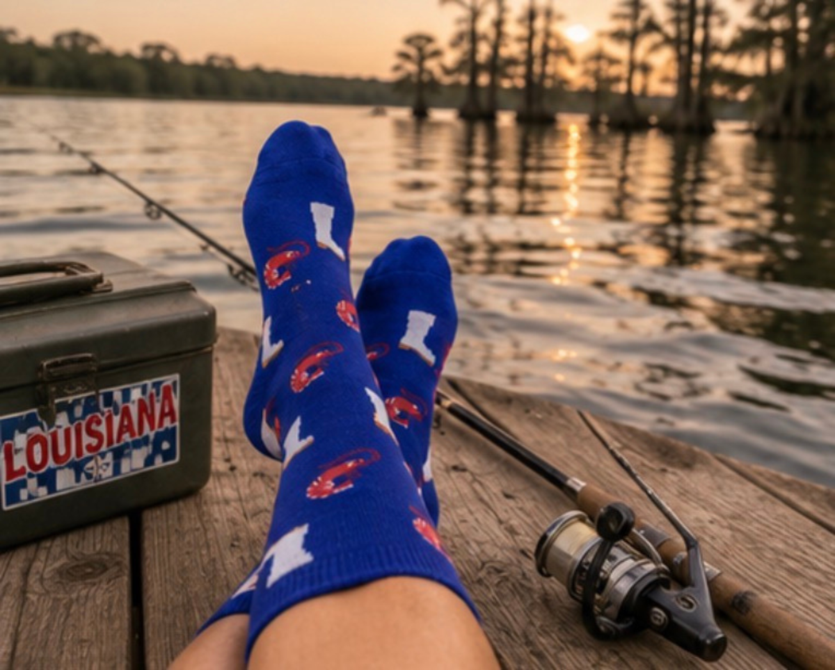 Shrimp Boot Socks
