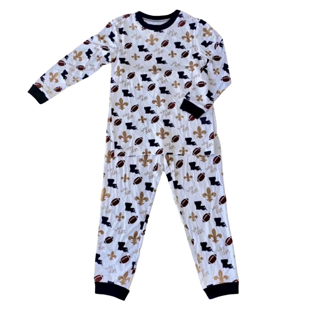 “Who Dat” Bamboo Pajamas