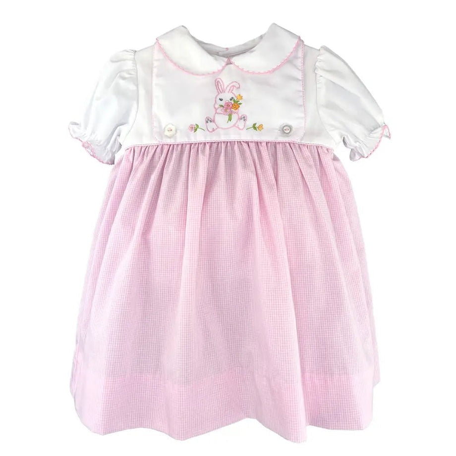 Embroidered Easter “Bunny”- Dress