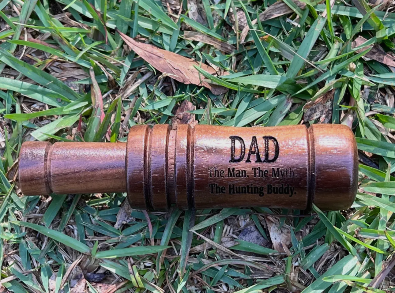 Wooden Laser Engraved “Duck Call”-Gift For Dad Hunting Buddy