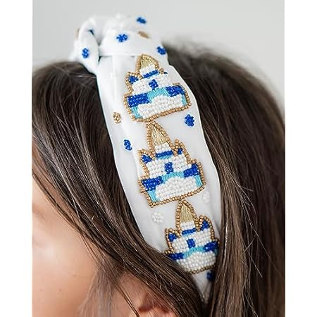 Bead “Castle” Knotted- Headband
