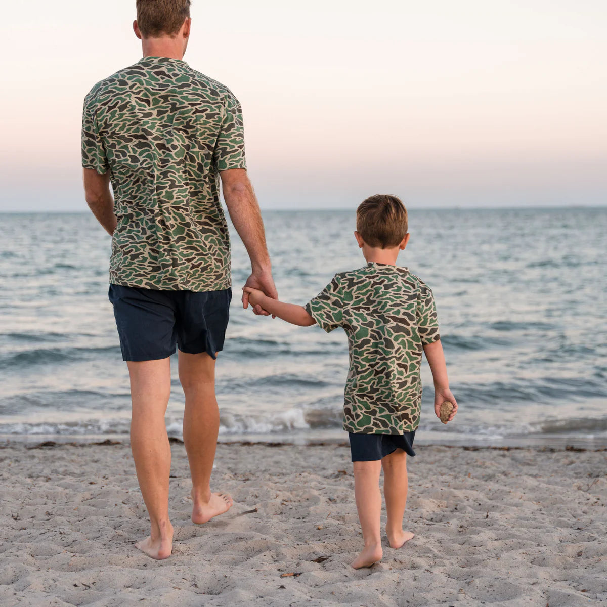 Youth Retro Duck Camo SS Tee - BURLEBO Duck