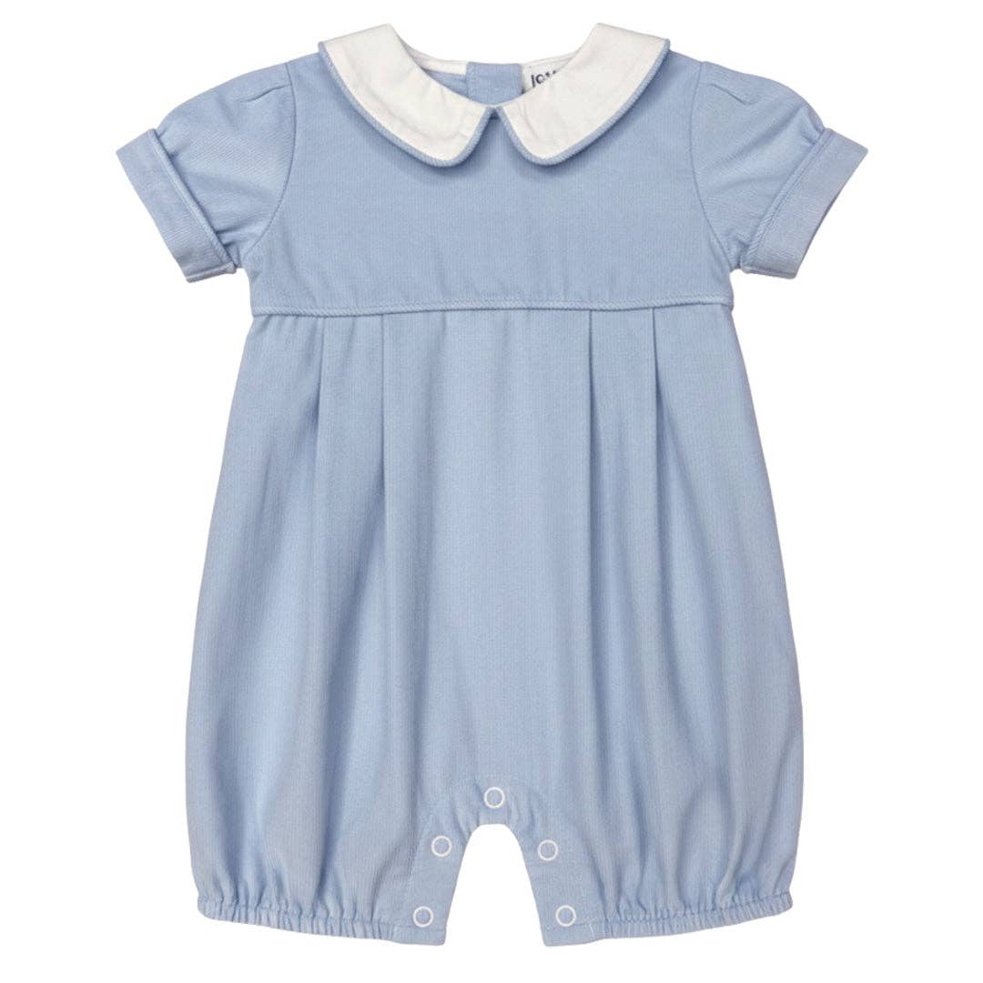Blue Corduroy Boy's Romper