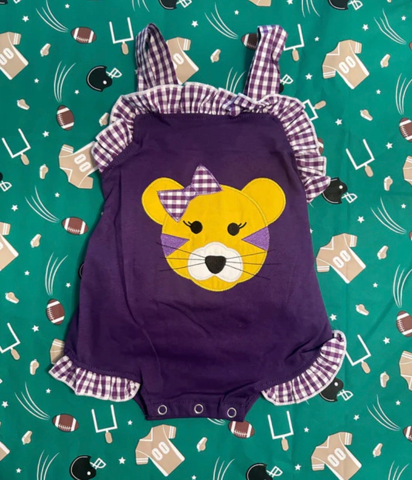 Carson and Friends Tigers Sunsuit