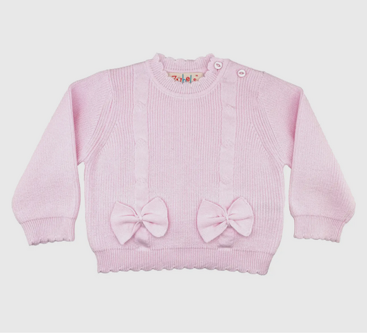 Bow Lightweight Knit Sweater