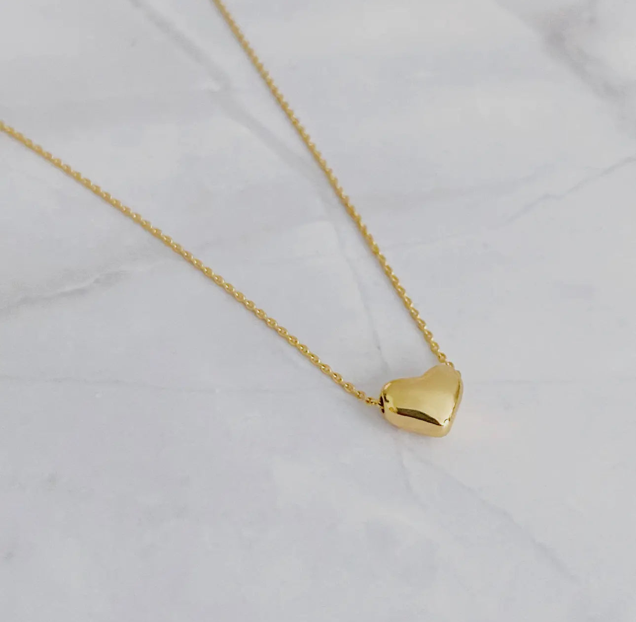 Love Bean Heart Necklace