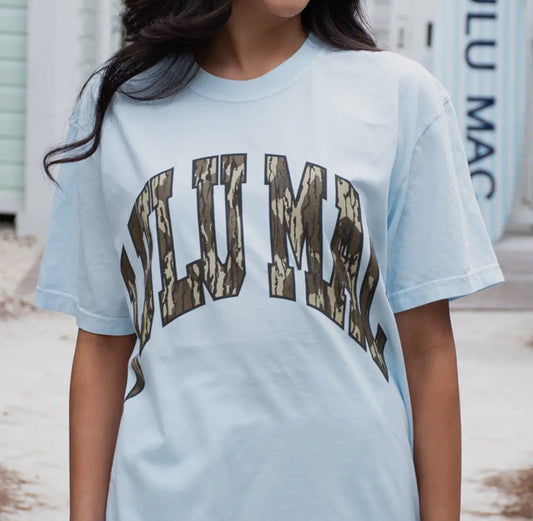 Mossy Oak Bottomland Adult
Chambray Comfort Colors Mossy Oak Tee