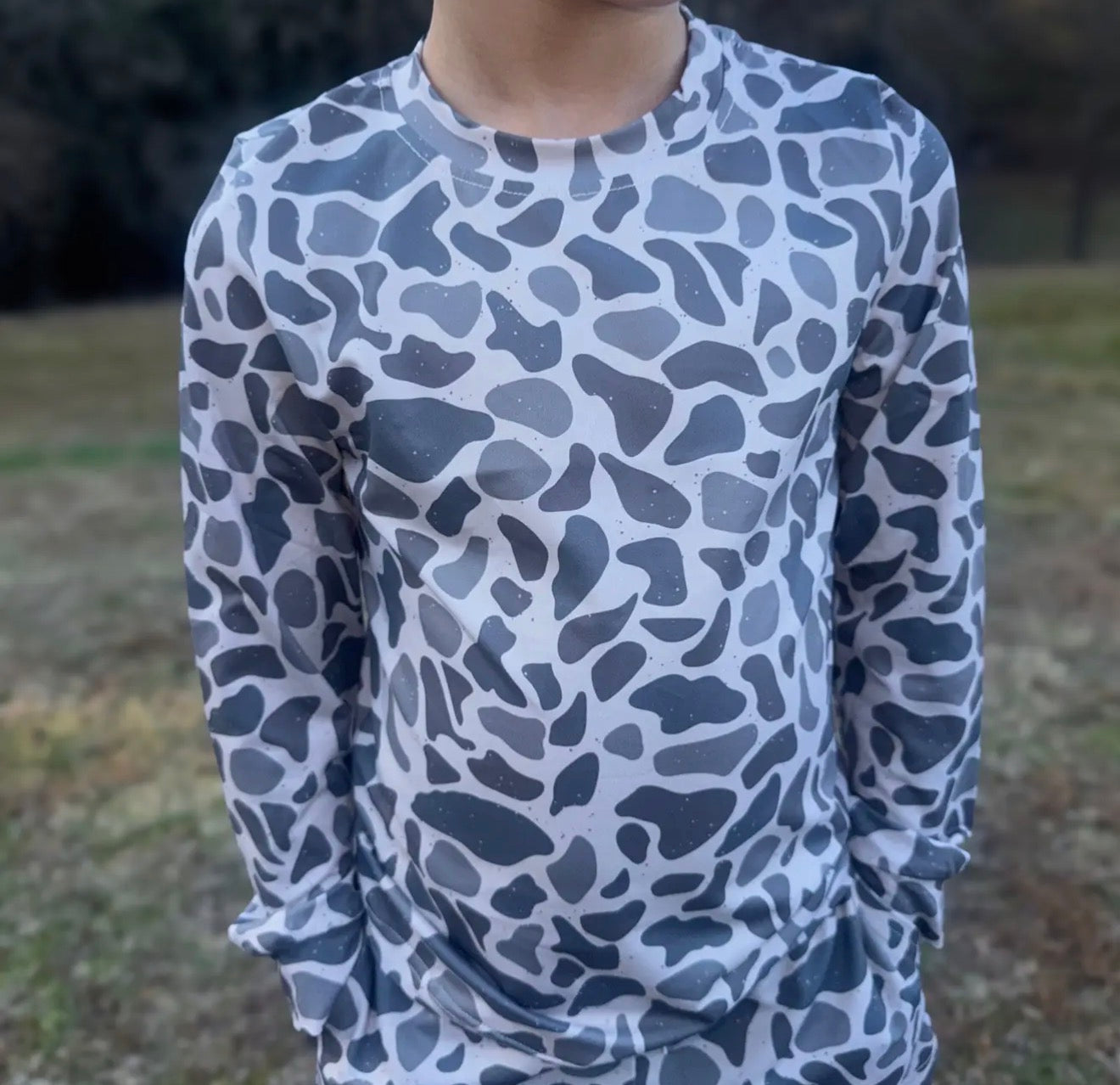 Grey Camo Shirt