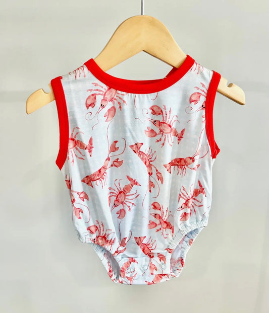 Crawfish Bubble Romper