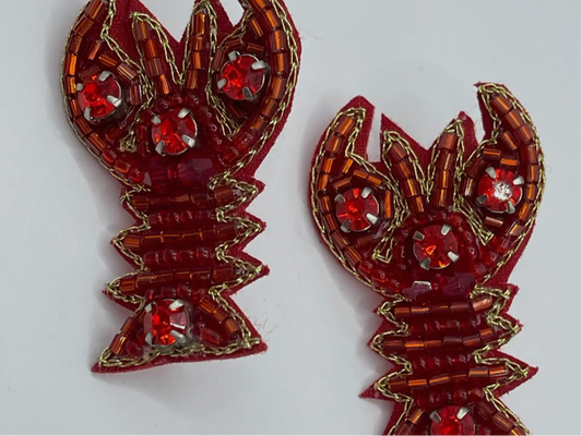 “Crawfish” Stud- Earrings