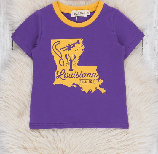 State of Louisiana Graphic Shirt