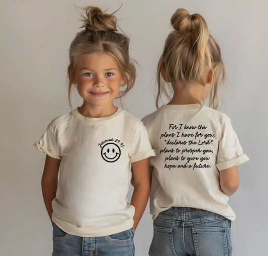 For I Know the Plans Kids + Youth Tee