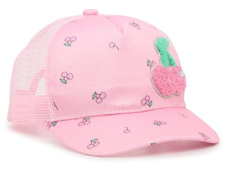OMG Accessories Cherry Printed Kids' Trucker Hat