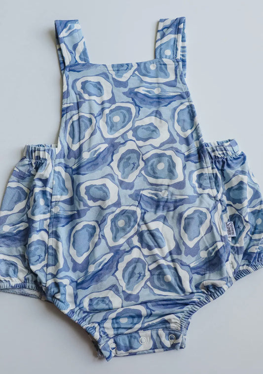 Blue Oyster Bamboo Sun Bubble with Adjustable Straps
