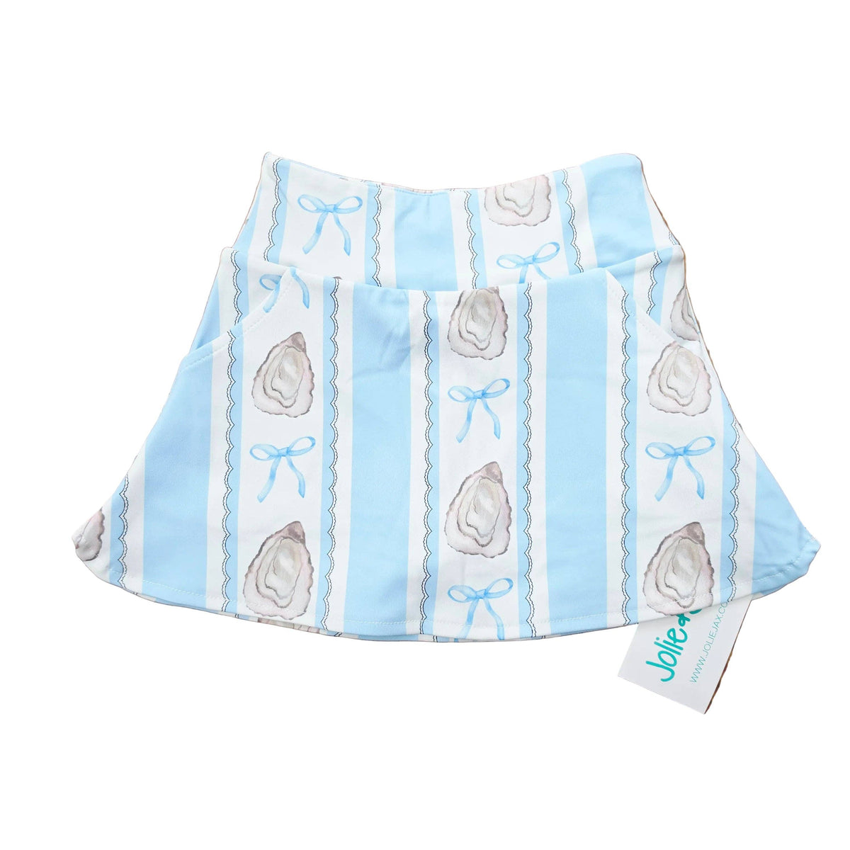 Oysters and Bows Skort with Pocket