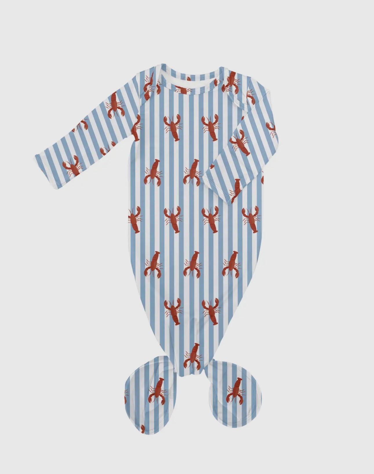 Little Pinchers Crawfish- Knotted
Infant Gown