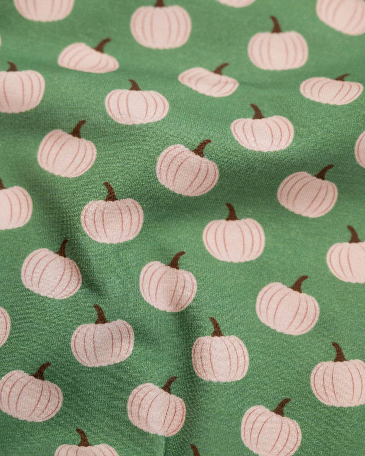 Sage Green Pumpkin Knit Bloomer Set