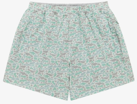 Kids Marsh Camo Freeballers - Sport Shorts